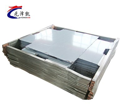 Placa de cátodo de acero inoxidable