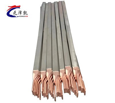 Tira conductora de titanio